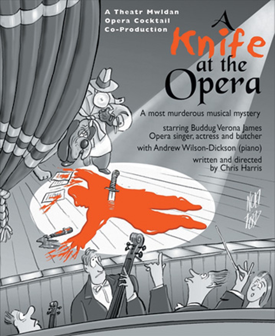 A Knife at the Opera poster